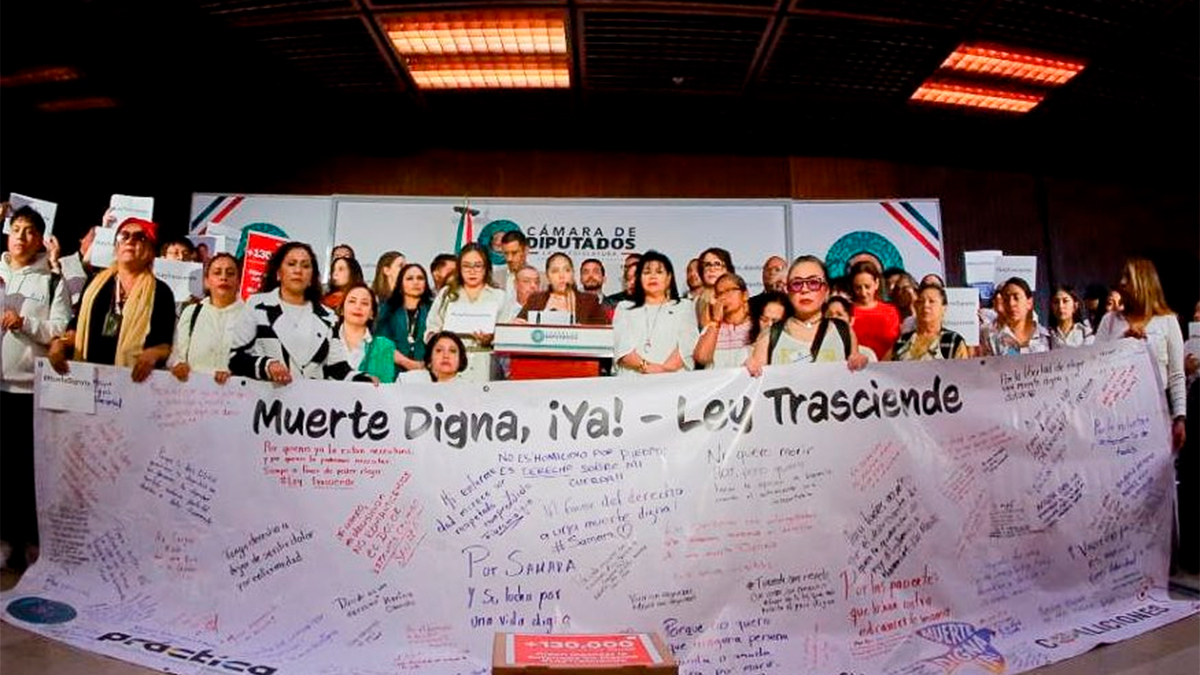 Presentan en el Senado la ‘Ley Trasciende’, iniciativa que busca legalizar la eutanasia en México