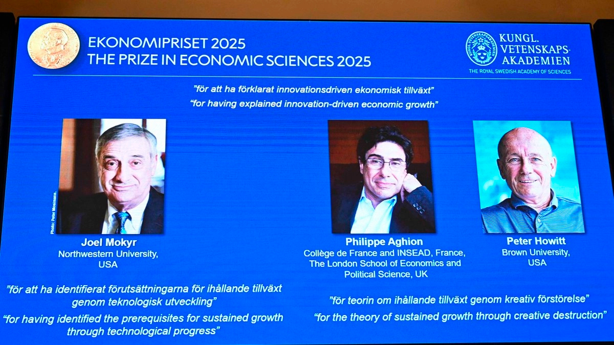 Premio Nobel de Economía 2025: Aghion, Howitt y Mokyr