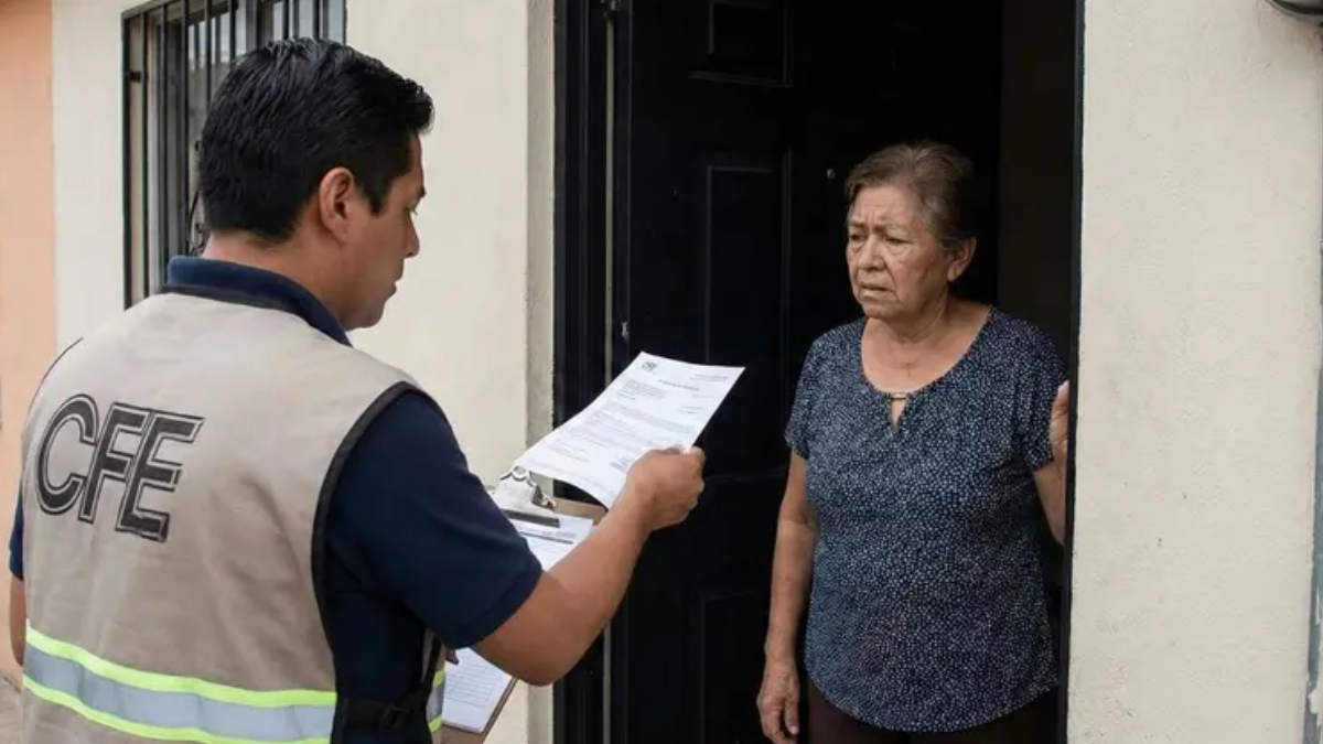 Alertan por nueva modalidad de extorsión con falsos trabajadores de la CFE