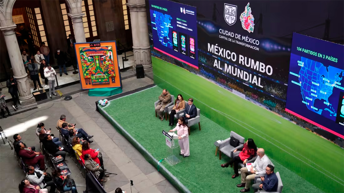 Gobierno lanzará rutas turísticas rumbo al Mundial 2026 para promover cultura y gastronomía mexicana