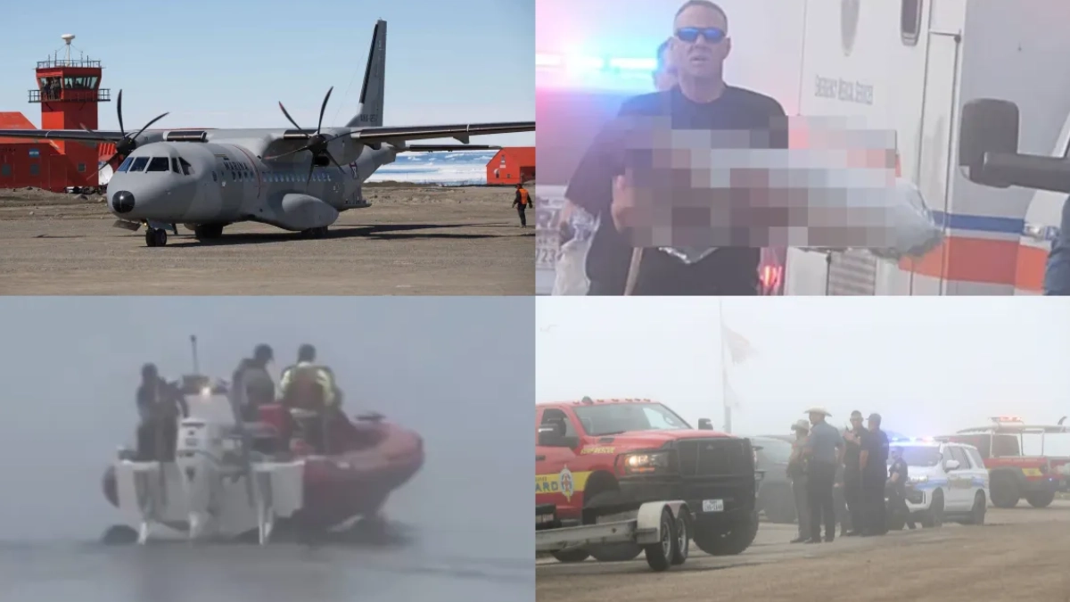 Confirman cinco muertos tras desplome de aeronave de la Marina en misión médica en Texas