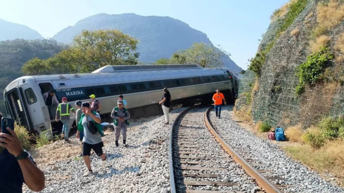 Descarrila Tren Interoceánico de pasajeros en Oaxaca; reportan personas lesionadas