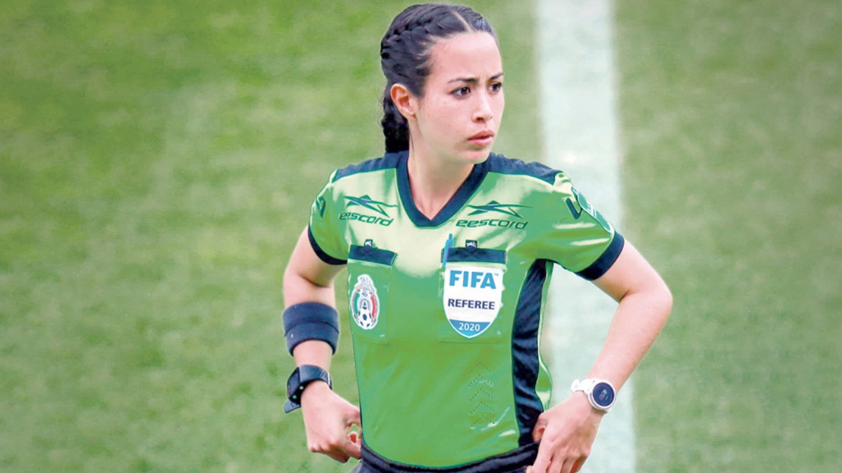 Árbitra mexicana Katia Itzel García, entre las 10 mejores del mundo