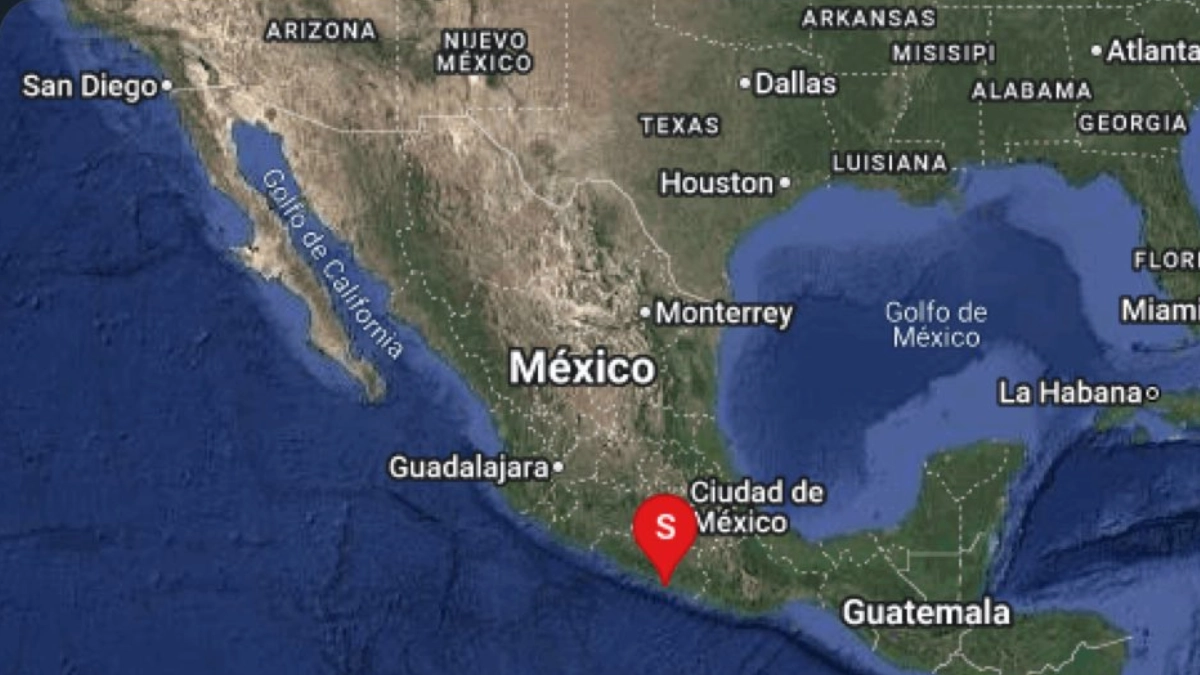 Sismo de magnitud 5.3 sacude Guerrero y se percibe levemente en la Ciudad de México
