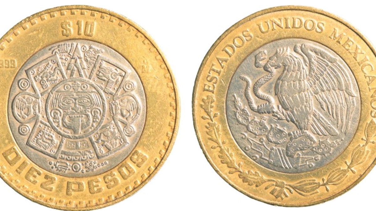 Monedas de 10 pesos cambiarán su composición a partir de 2026, confirma Hacienda