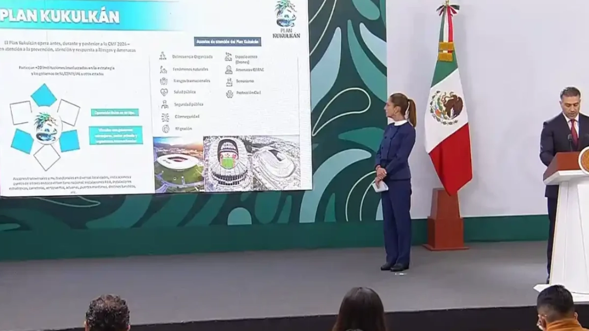 México desplegará casi 100 mil elementos de seguridad para el Mundial de Futbol 2026