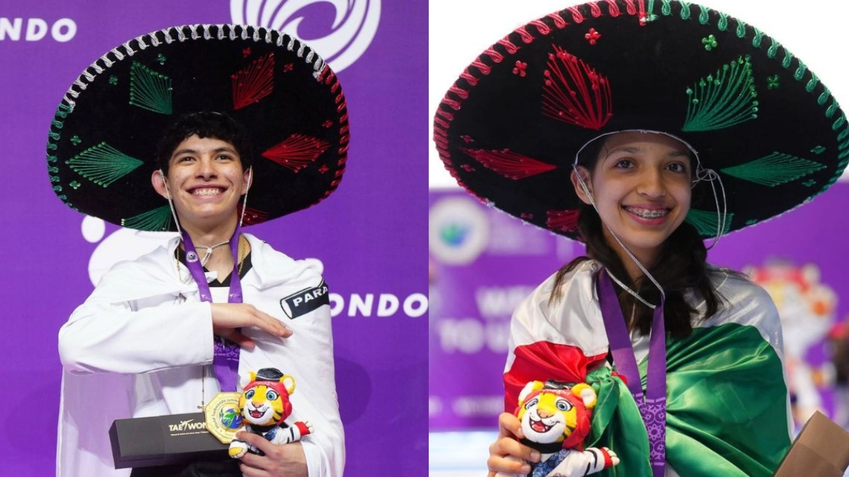 México brilla en Mundial Juvenil de Taekwondo con oro y plata en Uzbekistán
