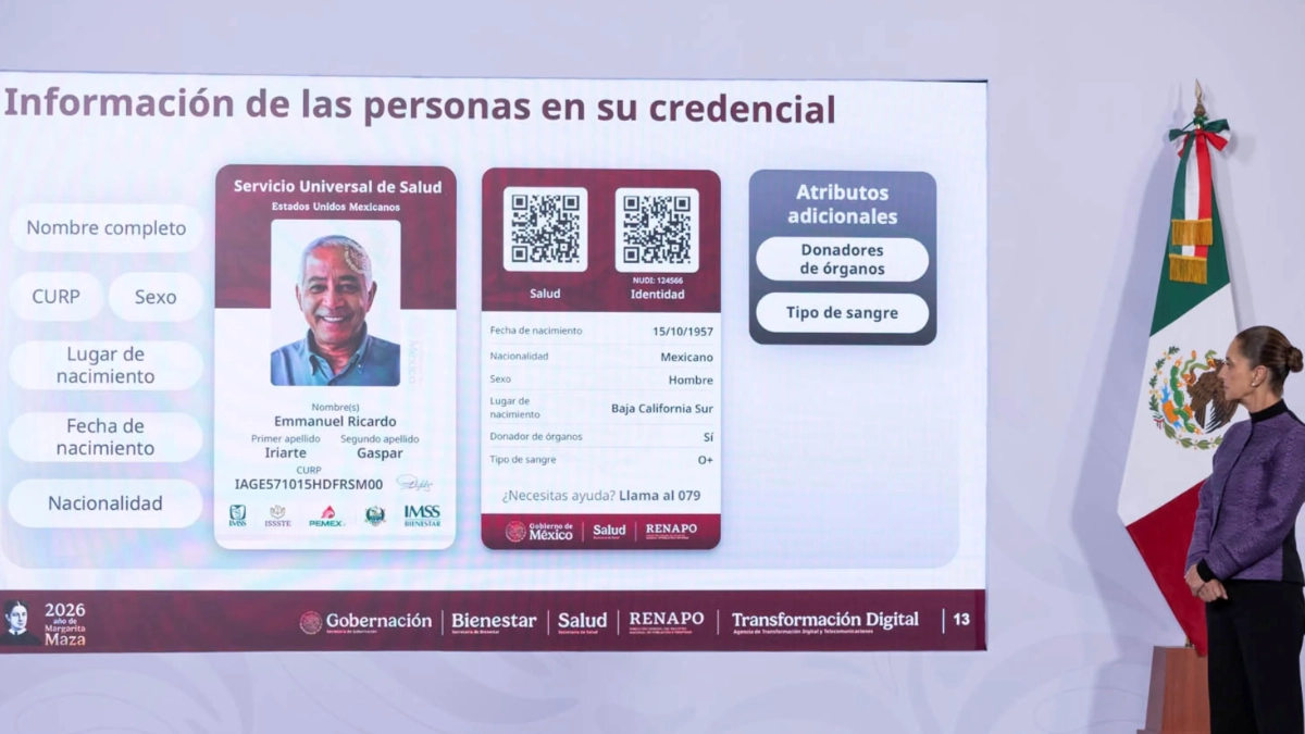 Gobierno federal alista credencial de salud que funcionará como identificación oficial