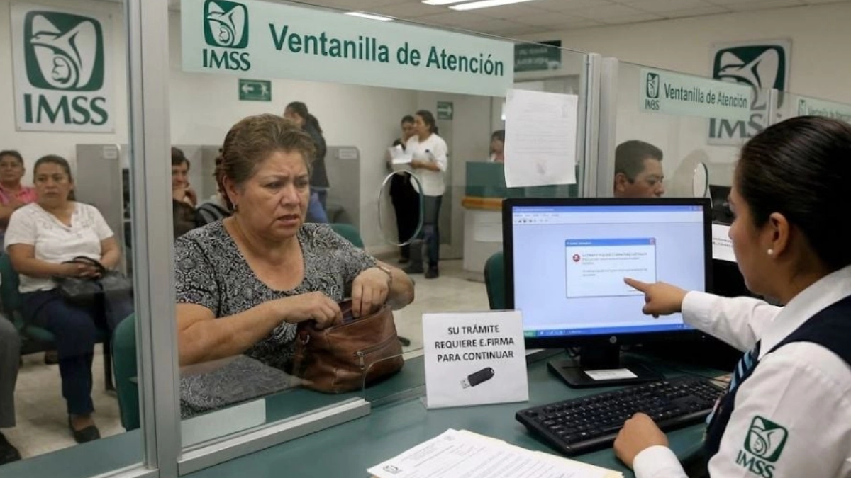 IMSS exige e.firma en trámites clave: conoce cuáles y cómo obtenerla