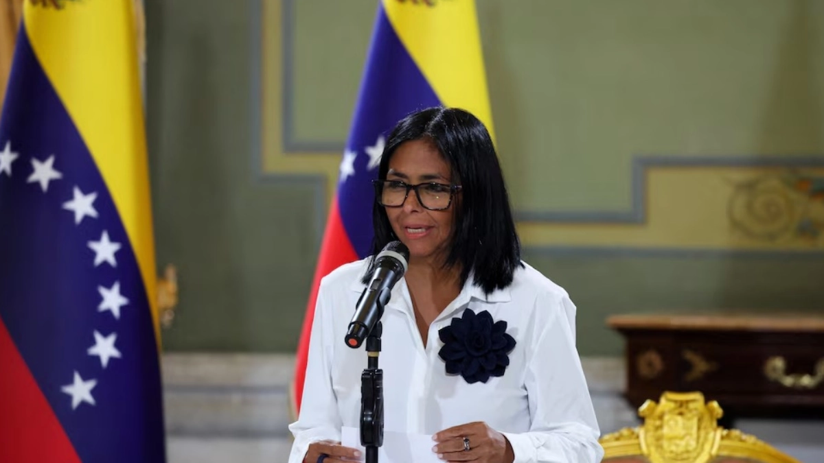 Delcy Rodríguez rechaza idea de Trump sobre anexar Venezuela como estado 51 de EU