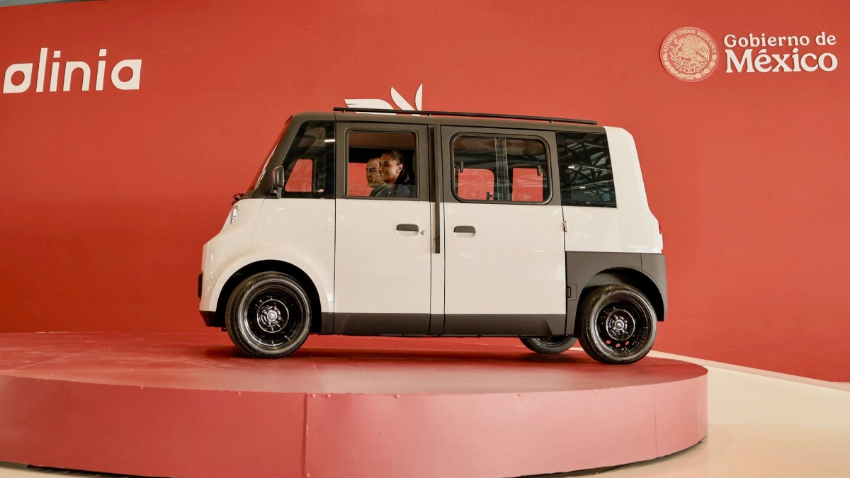 Presentan Olinia, el primer vehículo eléctrico diseñado y desarrollado en México