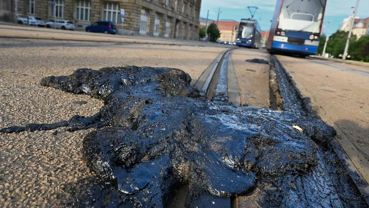 Ola de calor derriten rieles del tren en Alemania