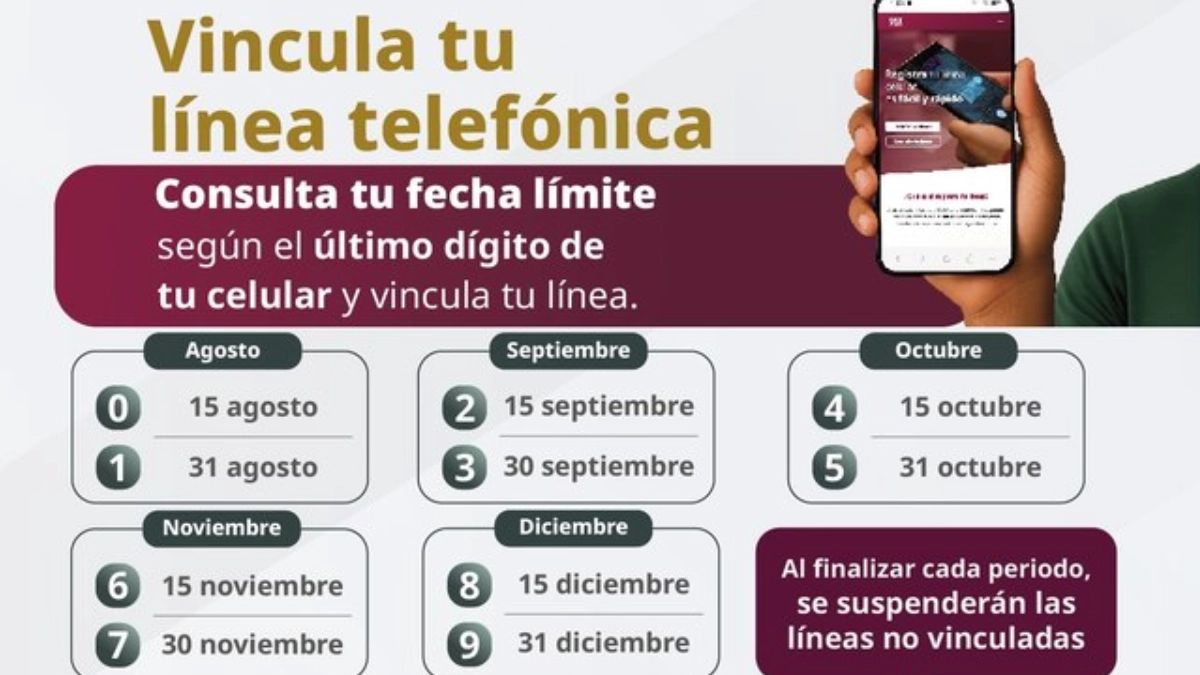 Amplían hasta diciembre el plazo para registrar líneas telefónicas; sólo 41% ha completado el trámite