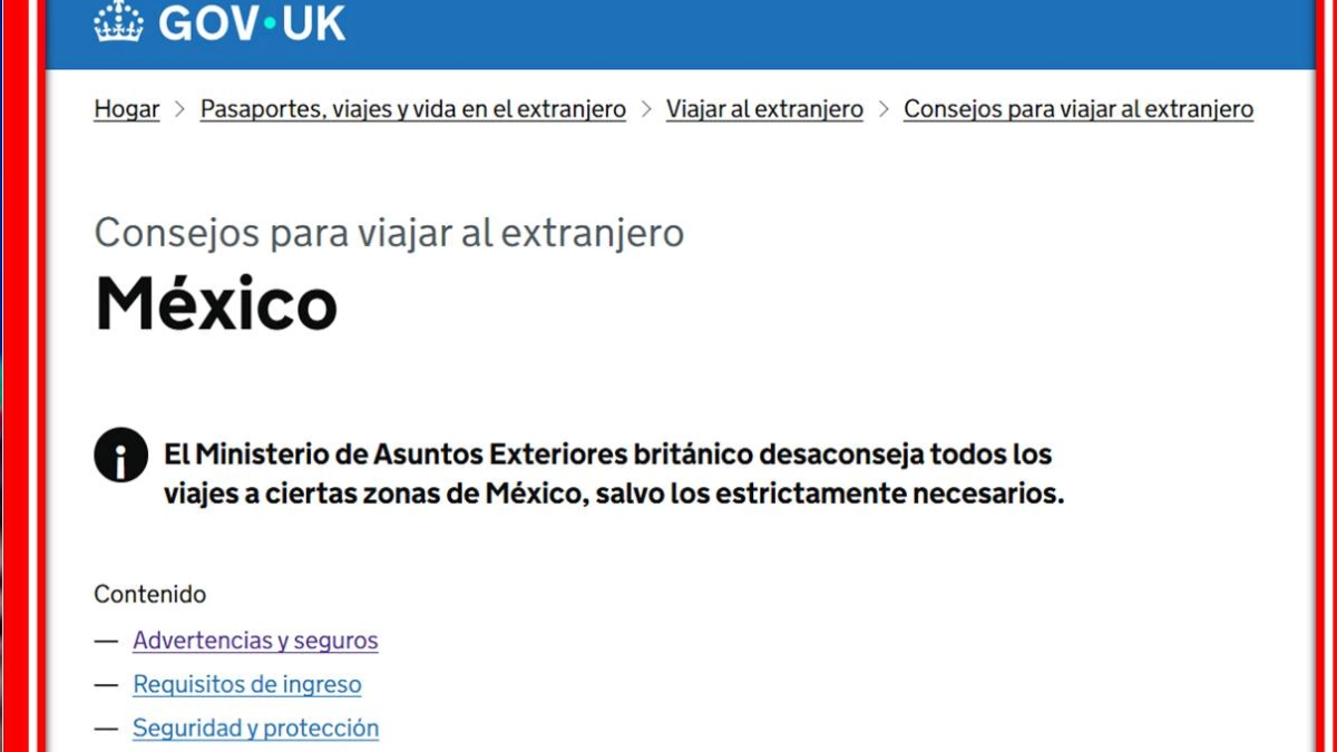 Reino Unido emite alerta de viaje para aficionados que asistirán al México vs. Inglaterra en la Ciudad de México