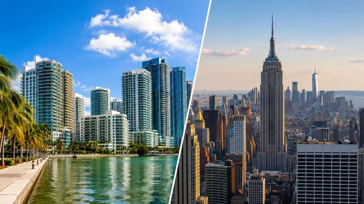 Miami desplaza a Nueva York y se convierte en la segunda ciudad más cara de Estados Unidos