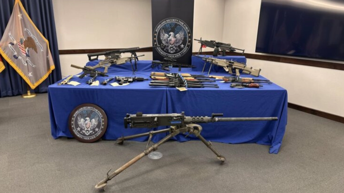 Estados Unidos desmantela red de tráfico de armas hacia México