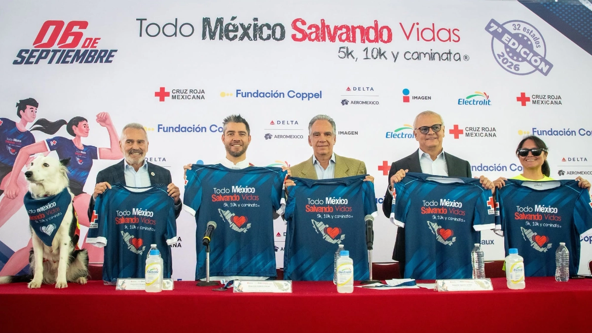 Cruz Roja prepara séptima carrera nacional “Todo México Salvando Vidas”