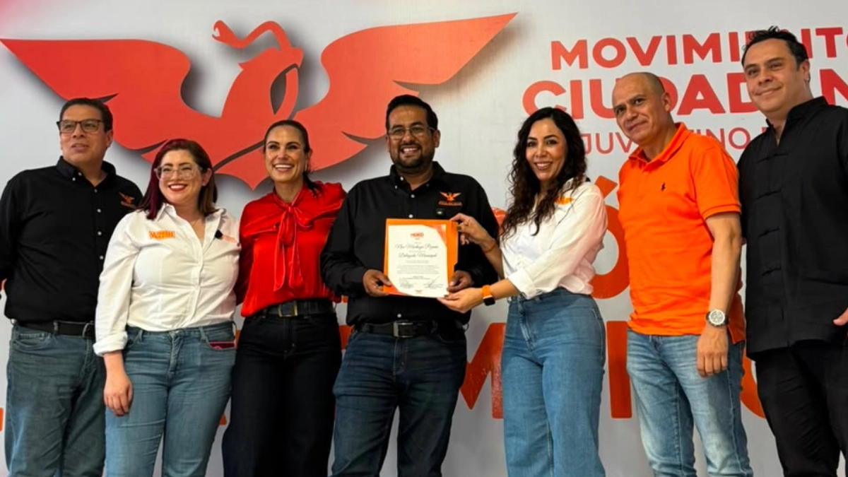 Regidor independiente Noé Montoya se incorpora a Movimiento Ciudadano en Juventino Rosas