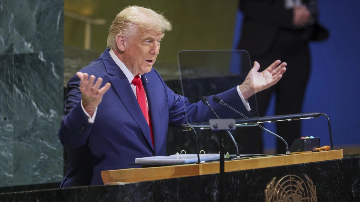 Trump vuelve a señalar a México como “epicentro” de la violencia de los cárteles ante la ONU
