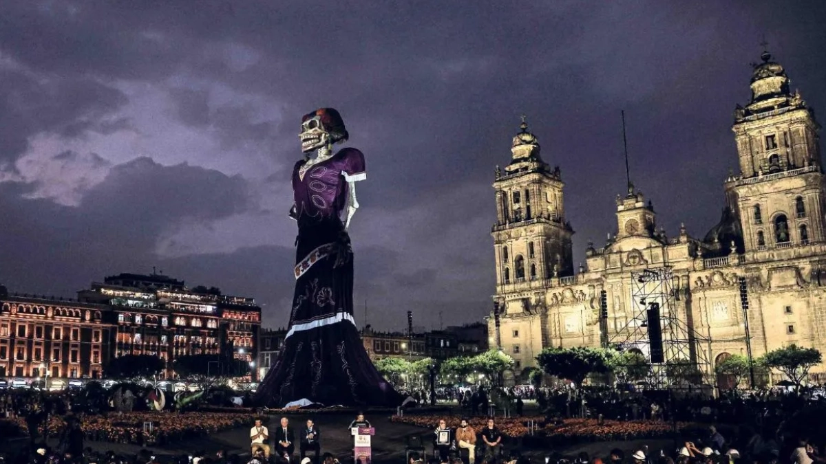 CDMX rompe récord Guinness con la catrina más alta del mundo