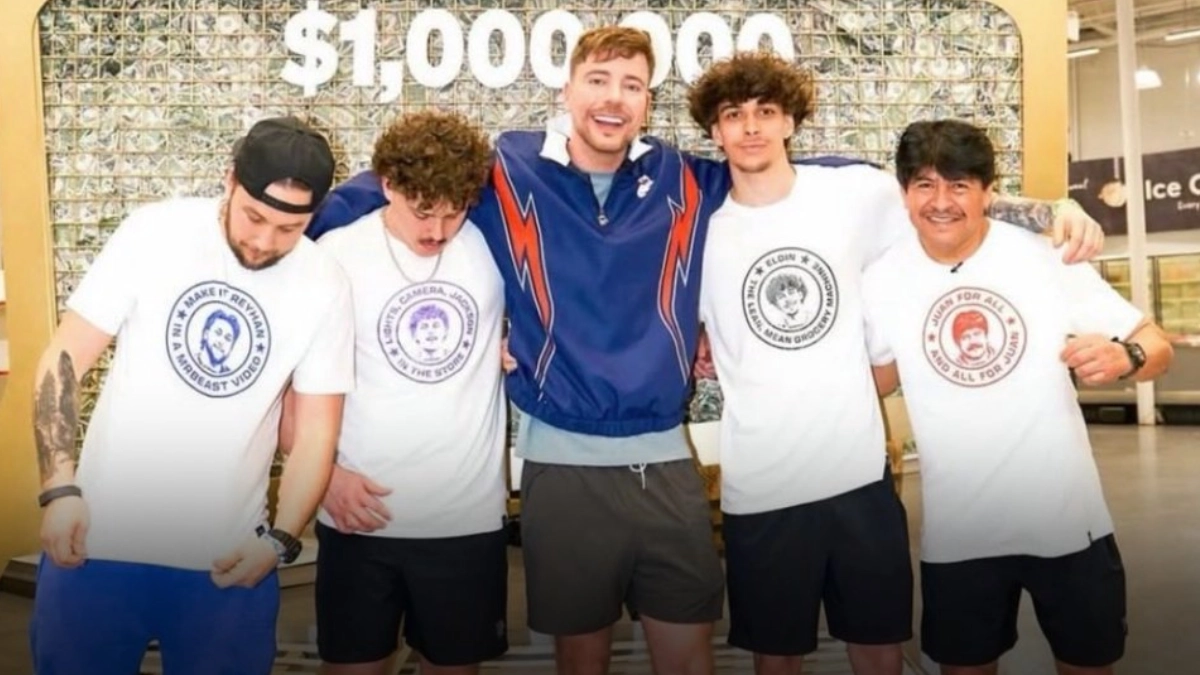 Mexicano gana reto de MrBeast tras pasar 202 días encerrado en un supermercado