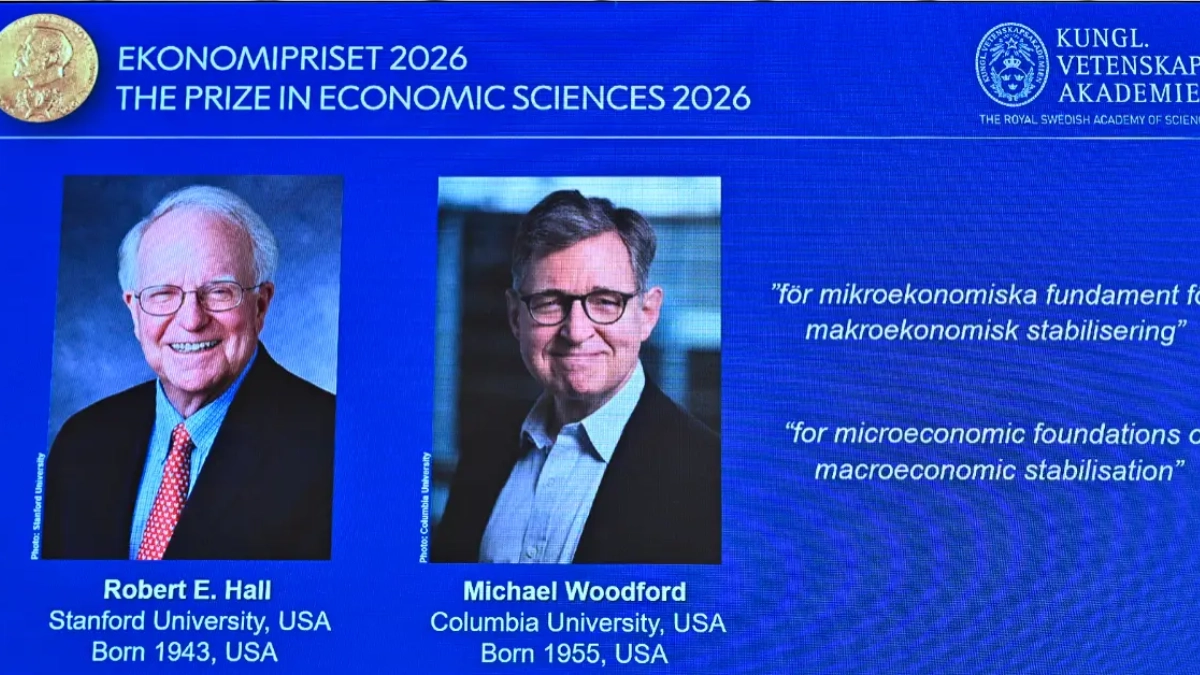 Robert E. Hall y Michael Woodford ganan el Nobel de Economía 2026 por sus modelos de estabilización