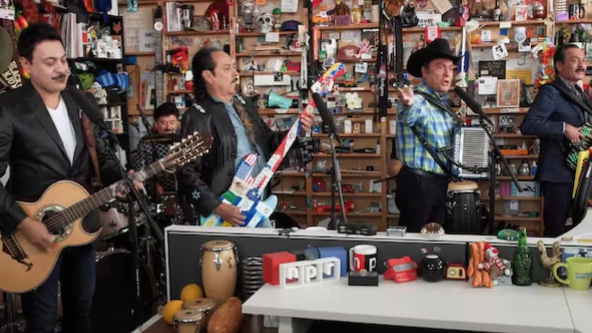Los Tigres del Norte debutan en Tiny Desk con mensaje migrante; denuncian posible censura